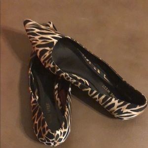 Nine West zebra stripes shoes